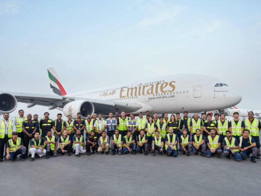 Partito il restyling della flotta di Emirates, 120 gli aerei coinvolti