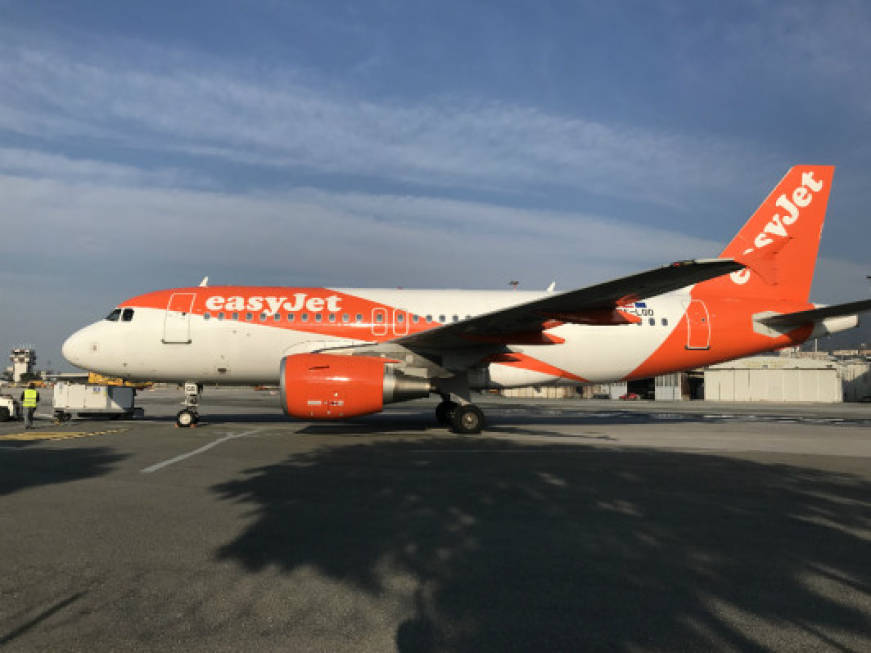 easyJet cresce a Genova: oltre 100mila posti offerti nel 2019