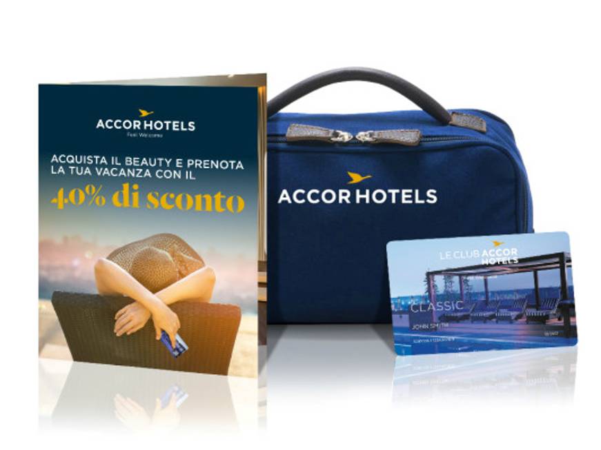 AccorHotels vende i beauty case su Amazon e regala lo sconto