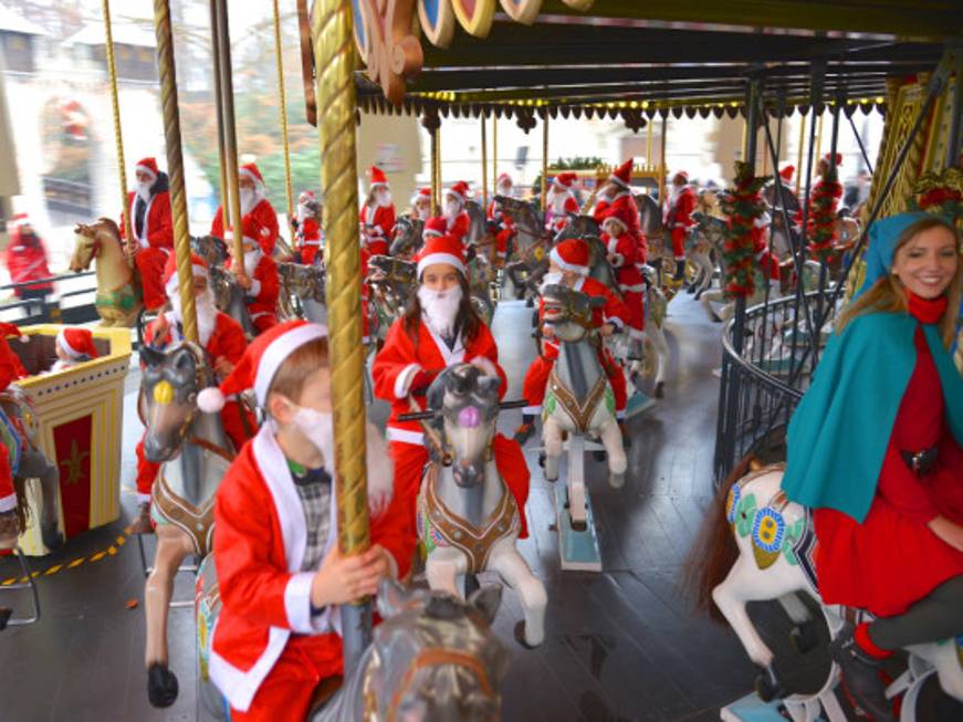 Gardaland, apre il Magico villaggio di Babbo Natale