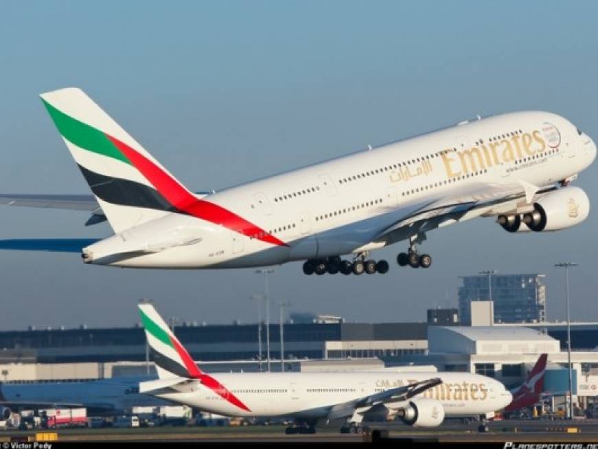 Indicatori in rialzo per Emirates, utili a più 34 per cento