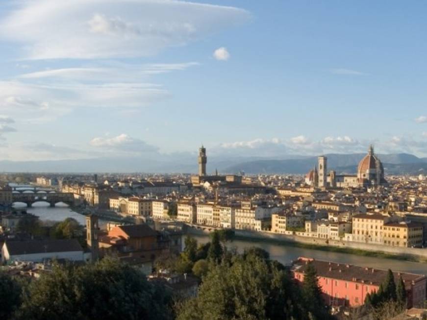 Trademark: alberghi italiani in tenuta, Firenze migliore città per occupazione