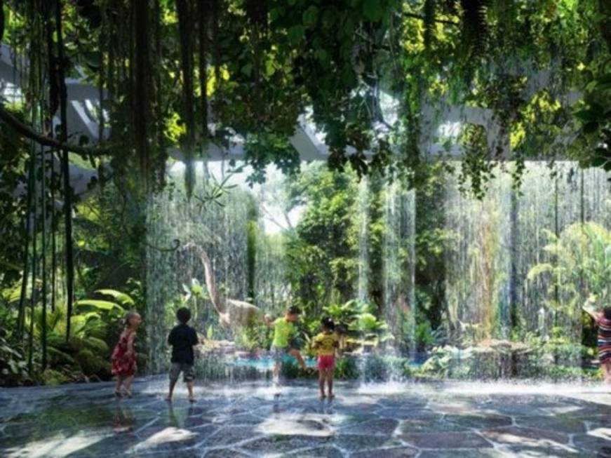 Hilton a Dubai: la foresta in albergo