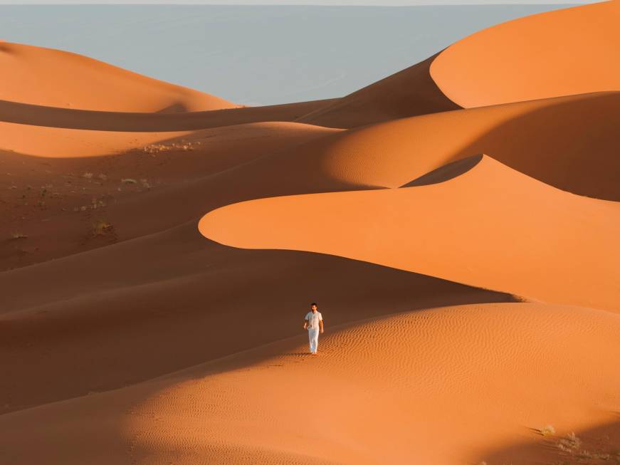 Umnya desert campDisconnessionedi lusso nel Sahara