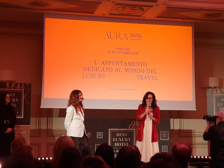 Aura, presentatoa Milano il luxurytravel event