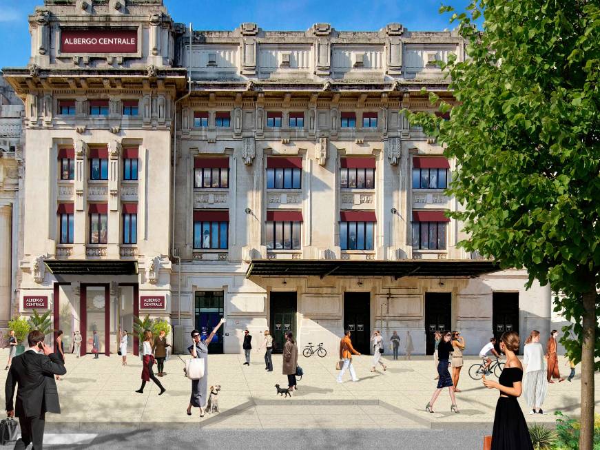 Un hotel di lussonella stazionedi Milano Centrale