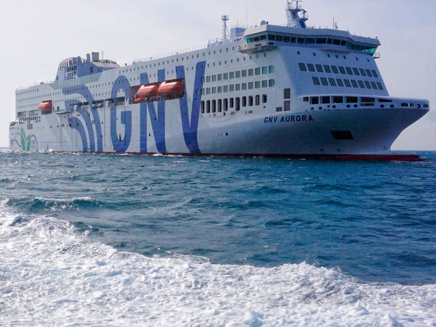 Gnv, arrivata a Genova la nuova nave Aurora