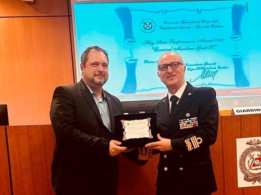 Costa Crociere e Aida Cruises premiate dalla Guardia Costiera per la sicurezza