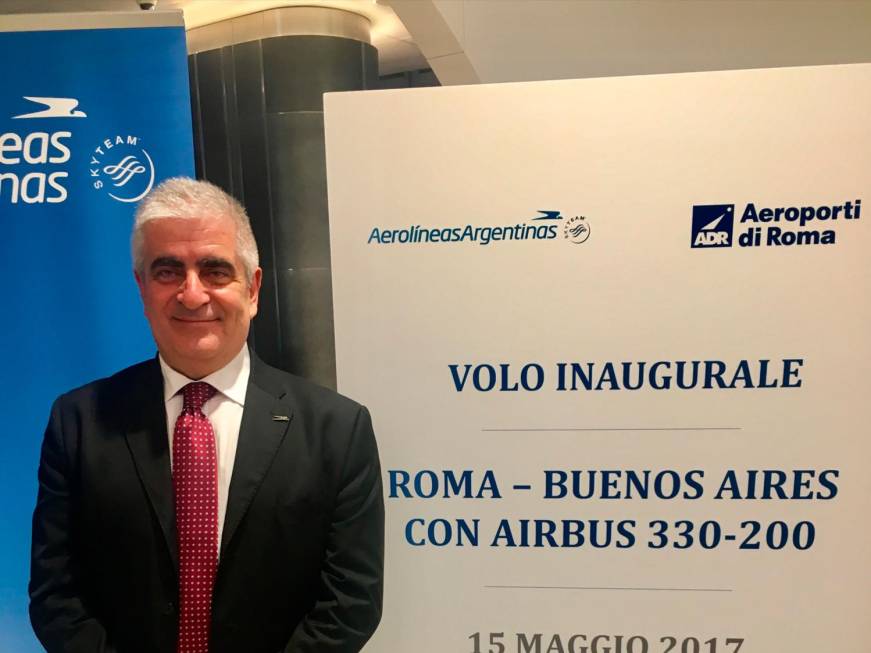 Aerolineas Argentinas aumenta le frequenze su Roma da giugno