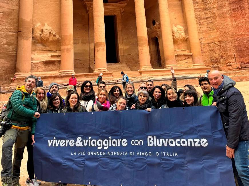 Bluvacanze e KappaViaggi in Giordania con gli adv