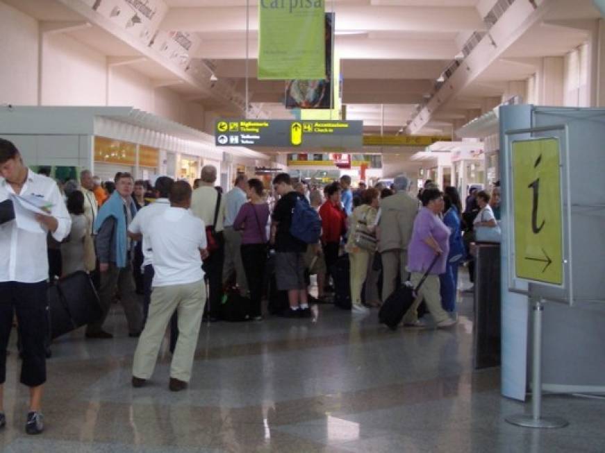 Aeroporto di Olbia: a luglio passeggeri a &amp;#43;9,1 per cento