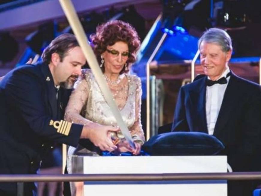 Msc Grandiosa, il battesimo tra vip, influencer e Degas