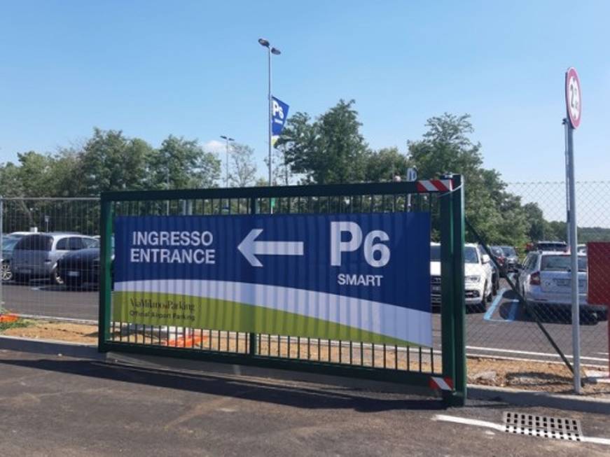 A Malpensa oltre 3mila posti auto in più con il nuovo P6 Smart