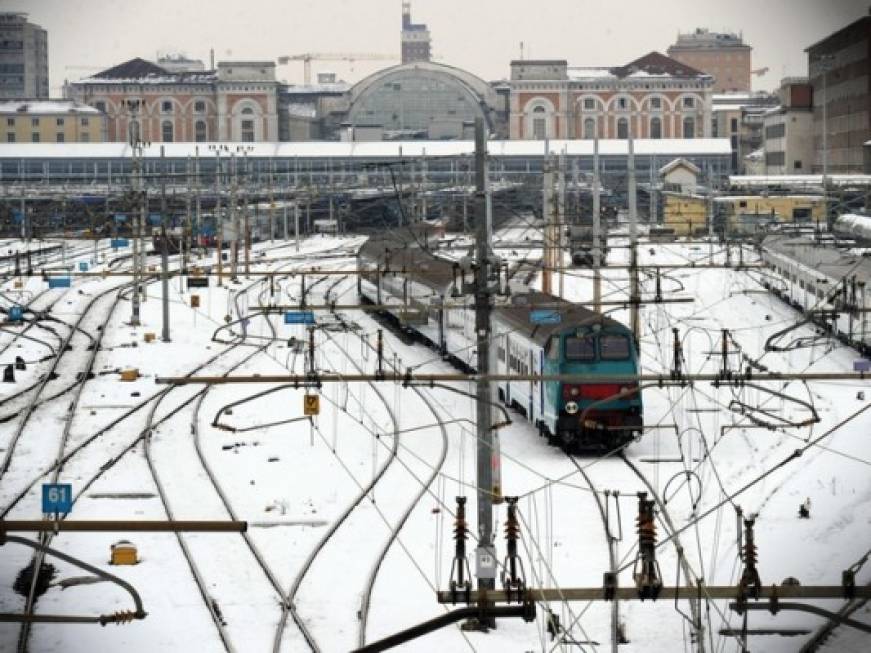 Fs, traffico ferroviario regolare dopo Big Snow