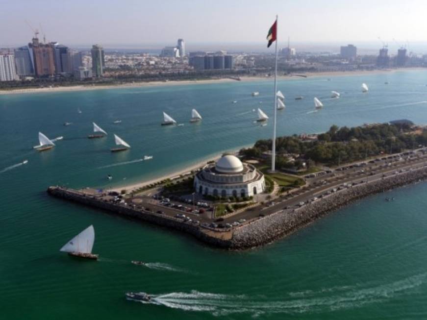 Abu Dhabi a doppia cifra, italiani a più 22 per cento nel quadrimestre
