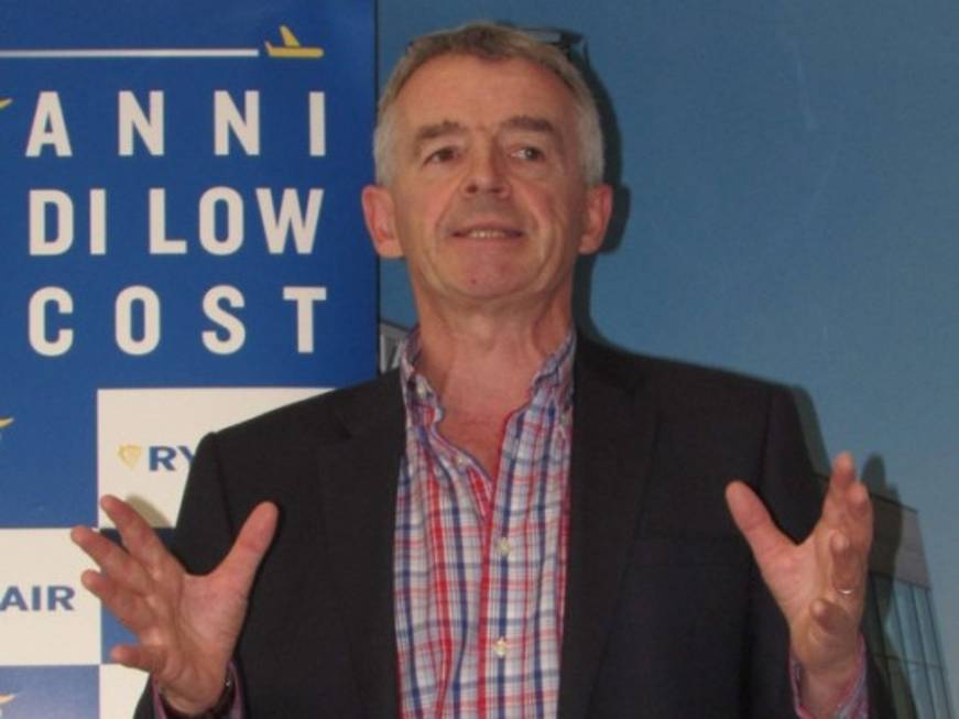 O'Leary, Ryanair:&quot;I charter vicini alla fine&quot;