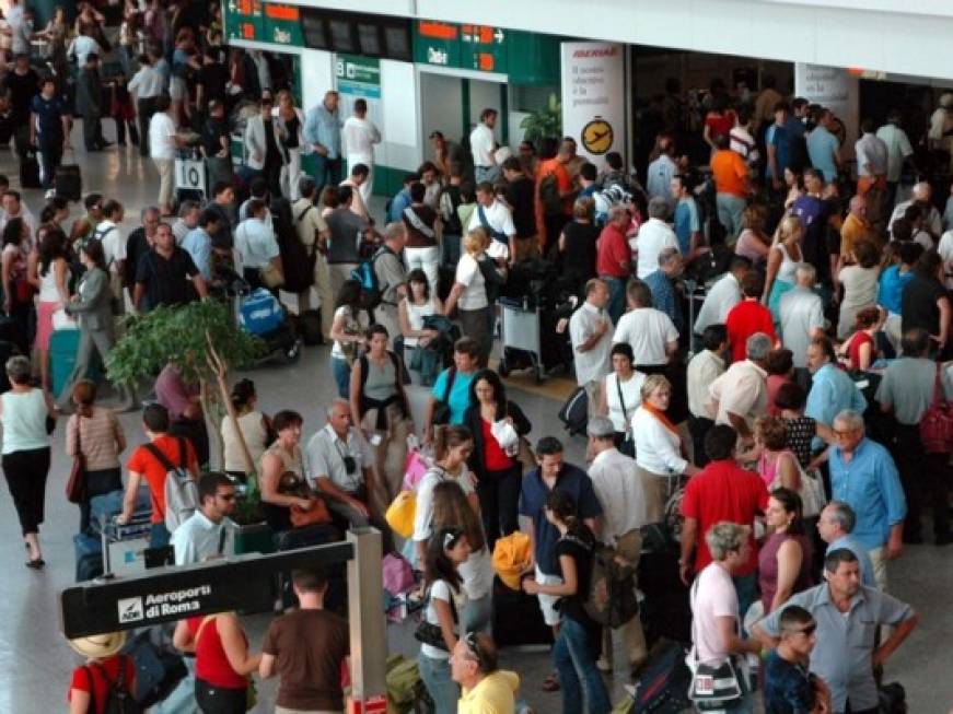 Tasse aeroporti: a Fiumicino &amp;#43;8,5 euro a passeggero