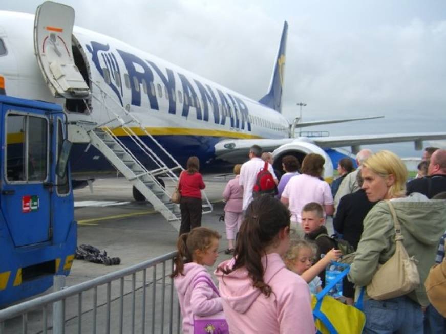 Ryanair: scatta l'ipotesi 'tariffe più alte'