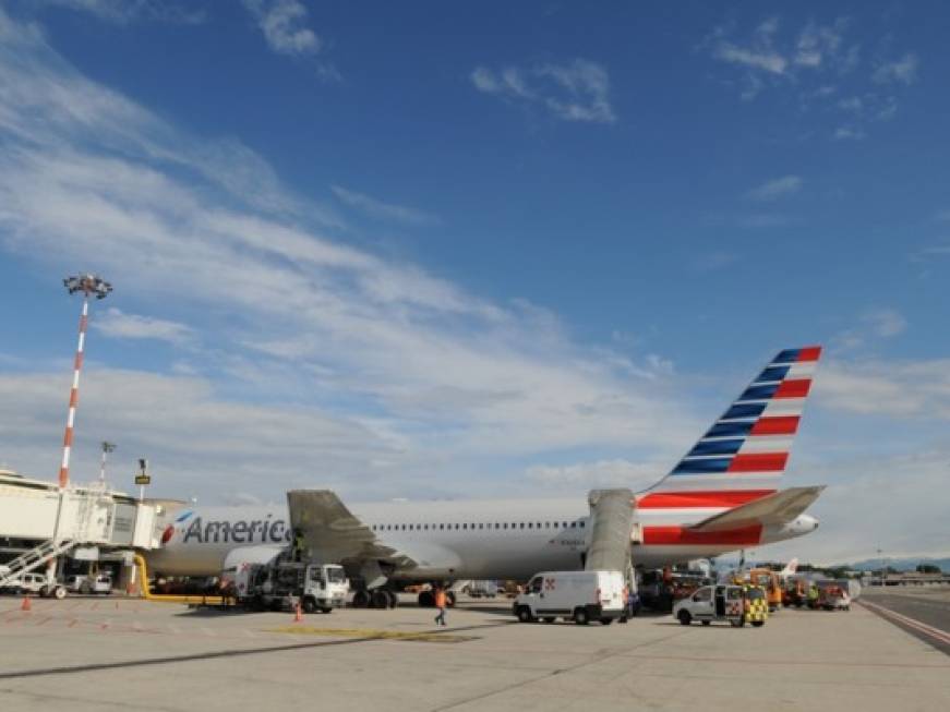 American Airlines riduce i collegamenti su Mxp nella winter