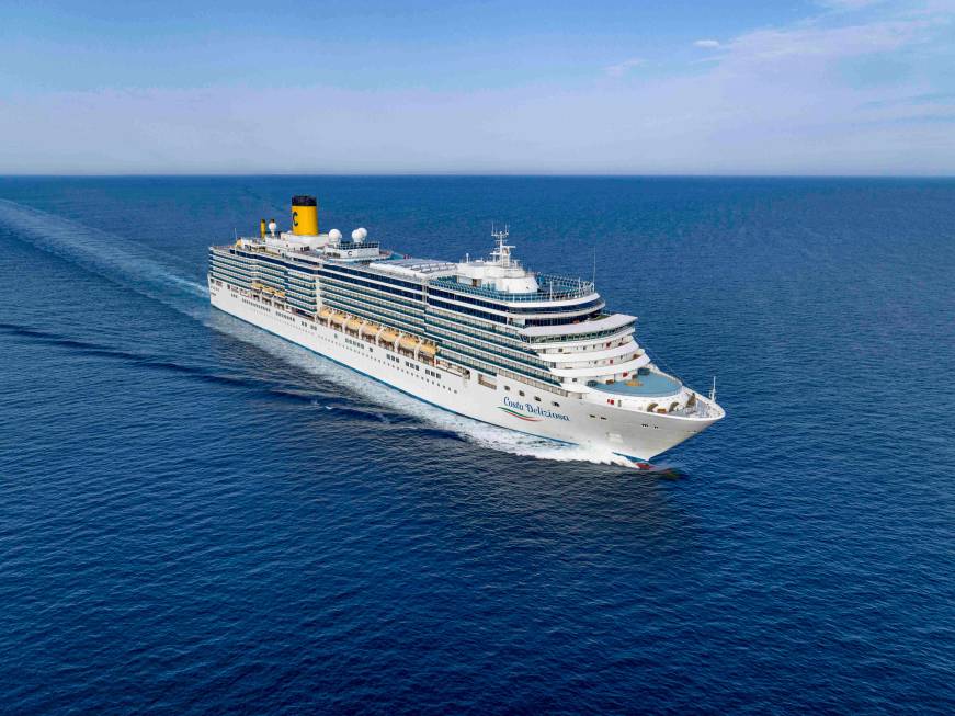 Costa Deliziosa parte da Trieste per il giro del mondo 2026