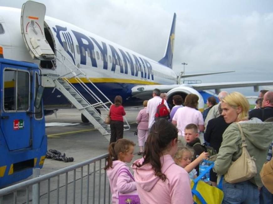 Ryanair aumenta le file di posti a pagamento a bordo