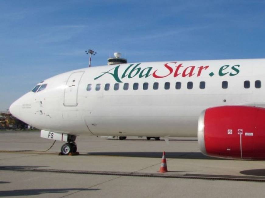 Alba Star, nuovo aeromobile a Malpensa per i charter dei tour operator
