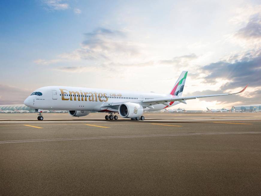 Emirates investe su Mauritius, arriva l’A350 con la Premium Economy