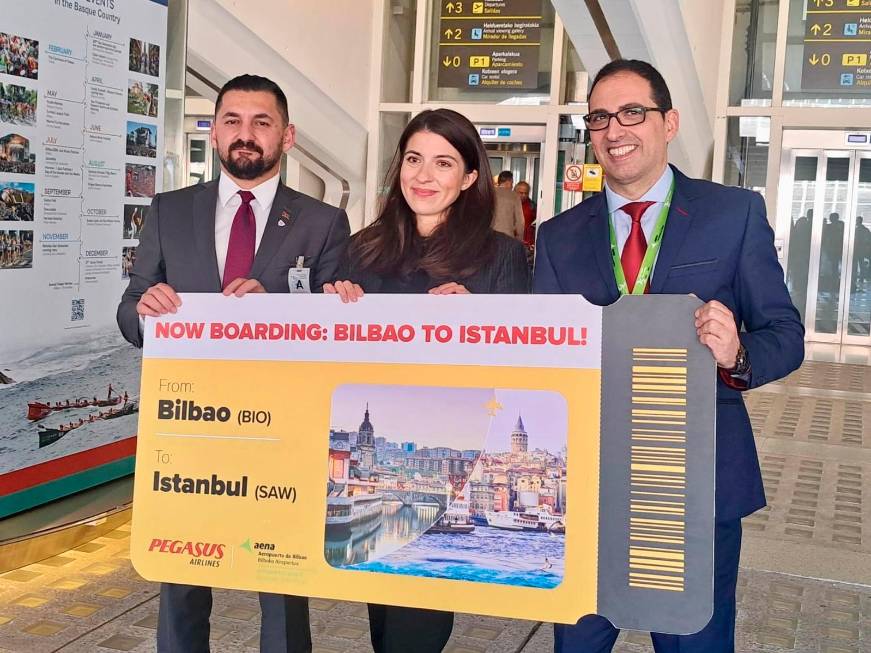 Pegasus Airlines, al via il nuovo collegamento Istanbul-Bilbao