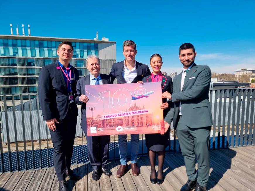 Wizz Air, decimoaereo a Malpensadalla winter