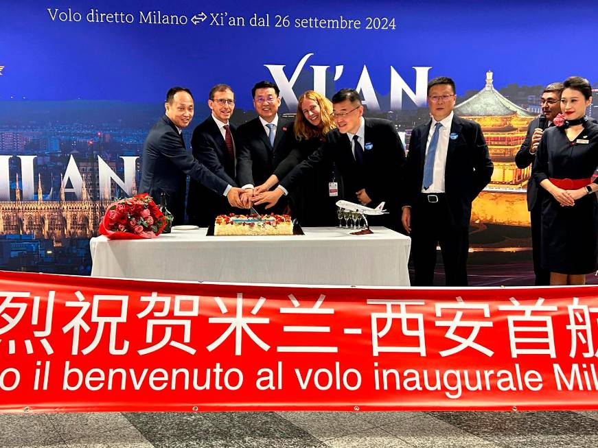 Milano-Xi’andi China Easternnew entrya Malpensa
