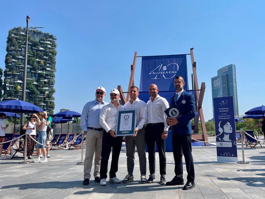 Bluserena celebra i 40 anni e un’estate da “guinness”