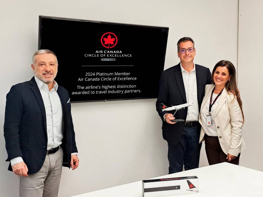 Welcome Travel Group e Air Canada, traguardo Platinum nel Circle of Excellence