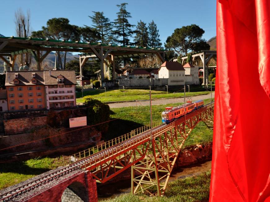 Swissminiatur, inaugurato il treno storico Vigezzina-Centovalli