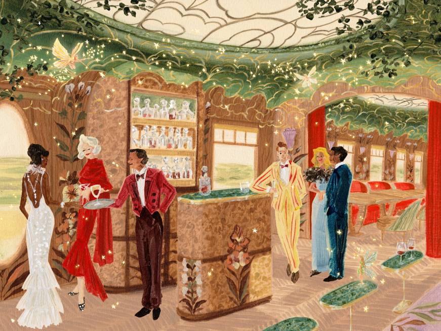 Nasce Celia, la carrozza ‘magica’ per eventi del British Pullman. Le immagini