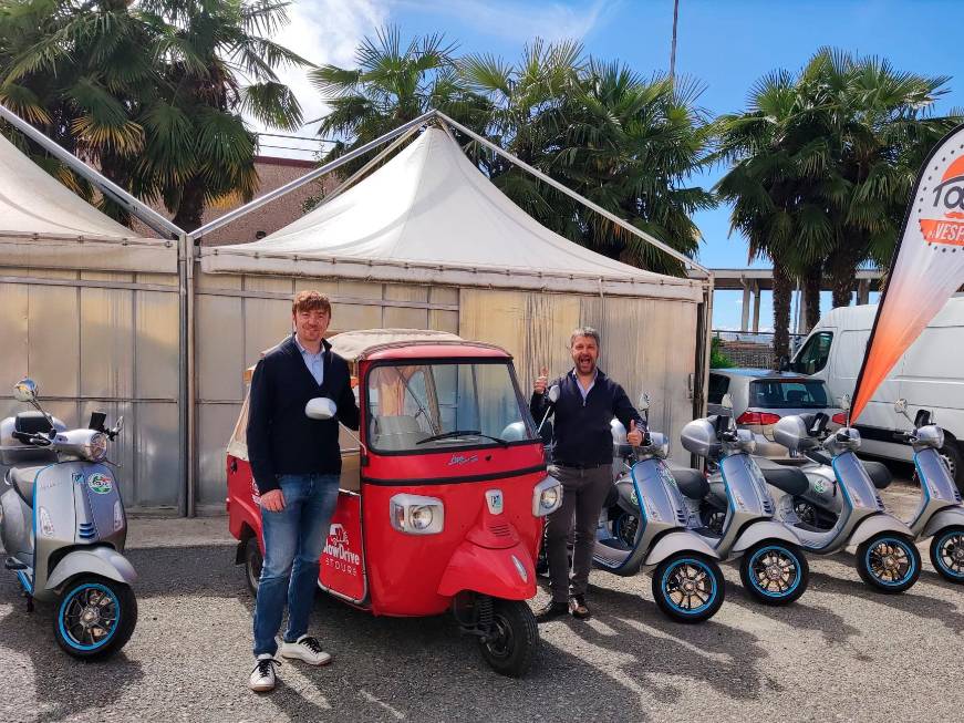 Tour in Vespa: nel 2026 espansione nel Centro-Sud Italia