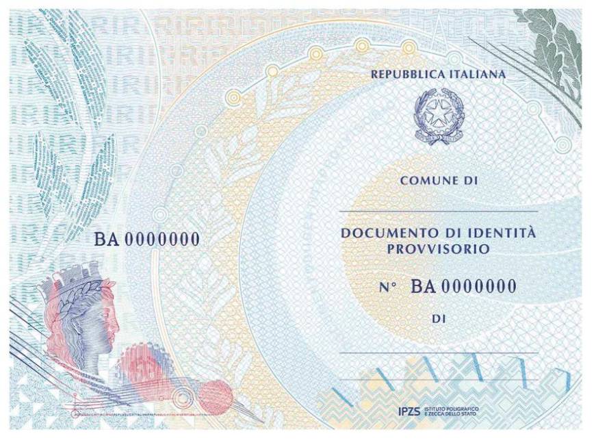 Carta d’identitàEcco il provvisorioper viaggi all’estero