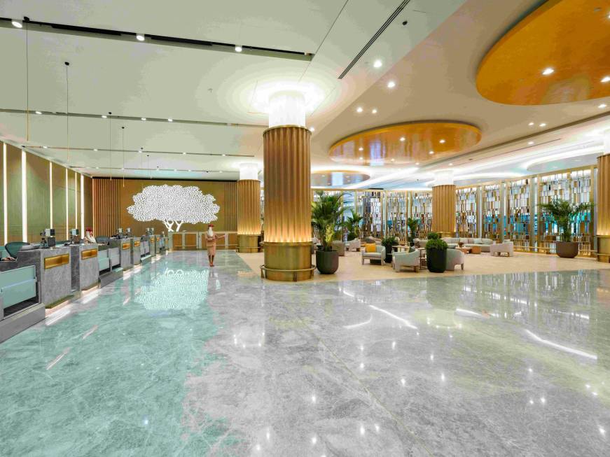 Apre Emirates First,le immaginidella luxury lounge