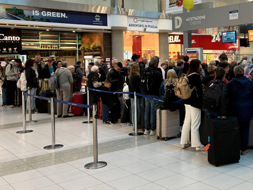 Aeroporti di Puglia, superati i 4 milioni di passeggeri nei primi cinque mesi