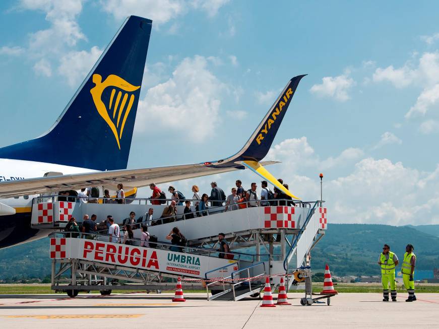 Aeroporto dell’Umbria da record: superati i 600mila passeggeri