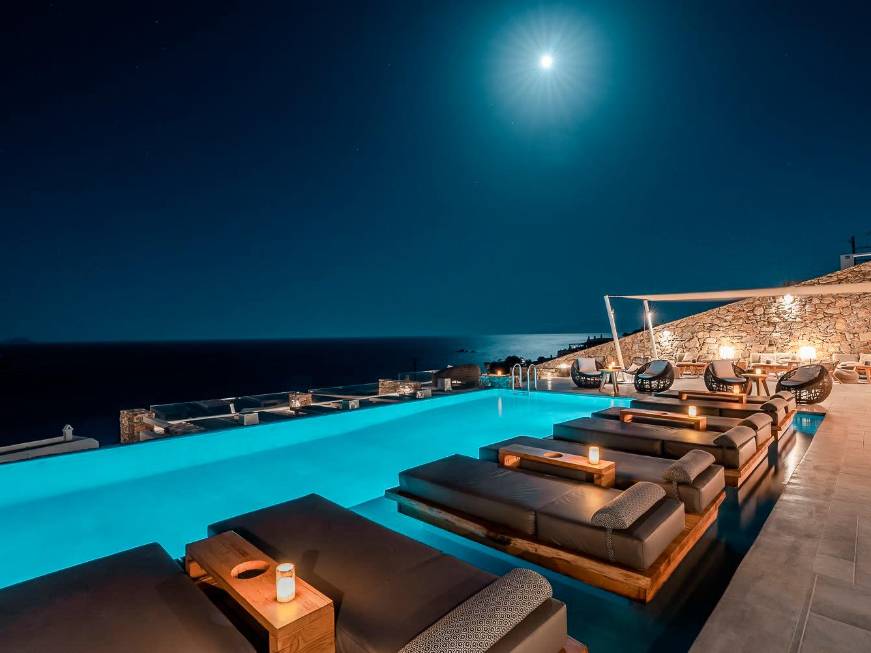 Il Mykonos Bliss, uno degli hotel della collezione