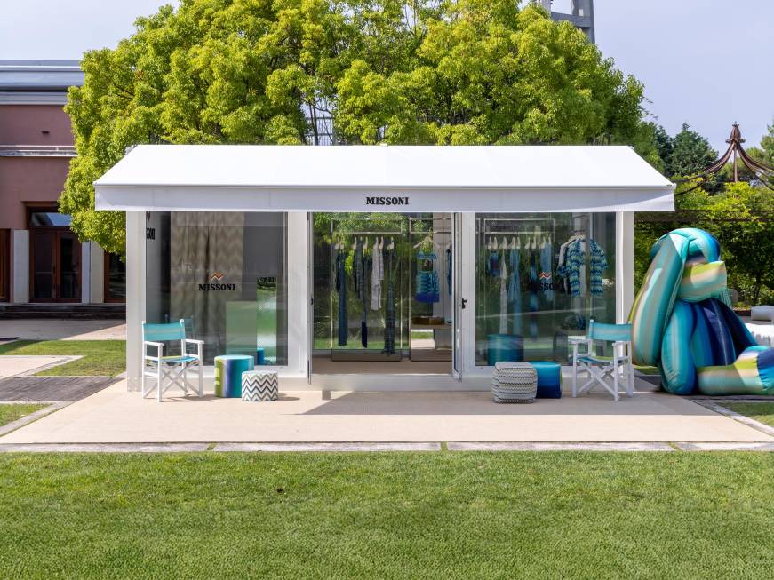 Al JW Marriott Venice resort &amp; spa un pop-up store Missoni
