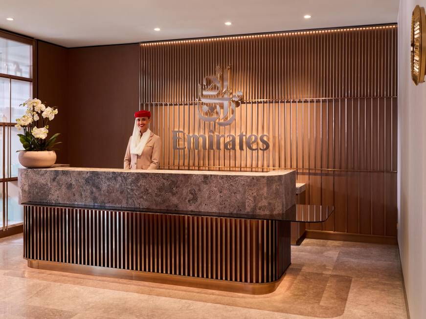 Emirates presenta il concept delle nuove lounge