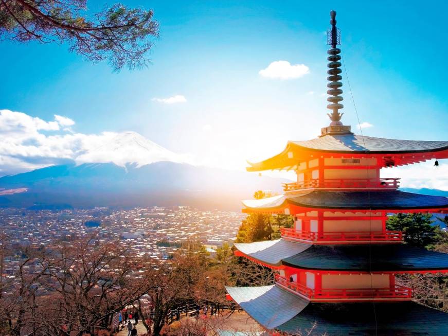 Una città giapponese sta studiando una barriera per impedire la ‘vista’ sul monte Fuji.
