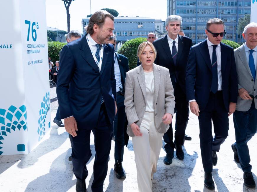 Meloni da Federalberghi:“L’Italia è forte e solida”