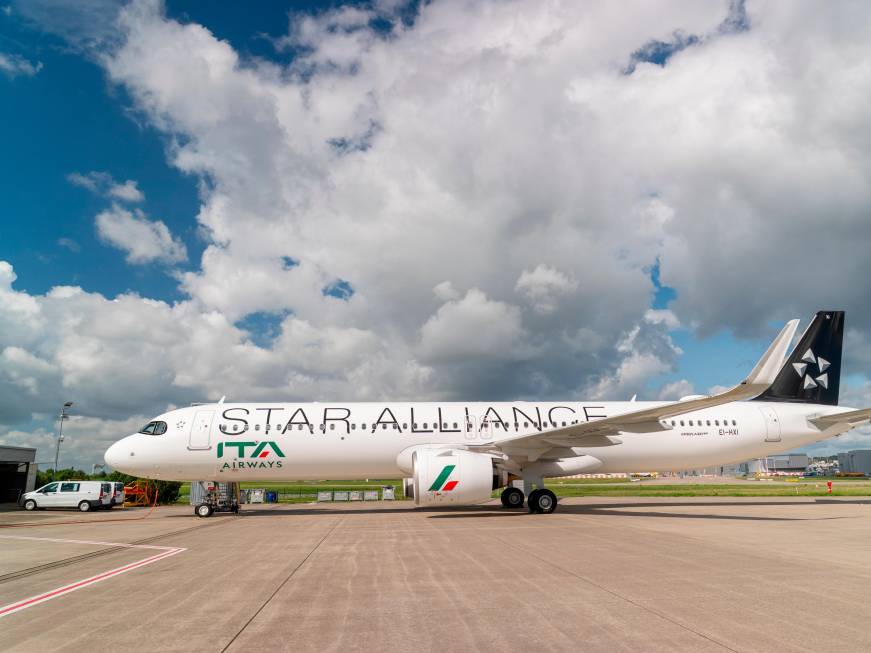 Ita Airways, atterrato a Fiumicino il secondo Airbus con livrea Star Alliance