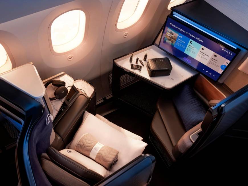 United: le Polaris Studio pronte al debutto sul B787-9 Dreamliner