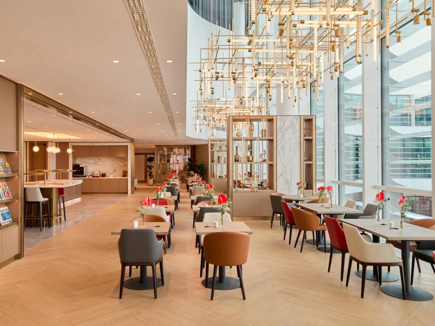 Emirates presenta il concept delle nuove lounge