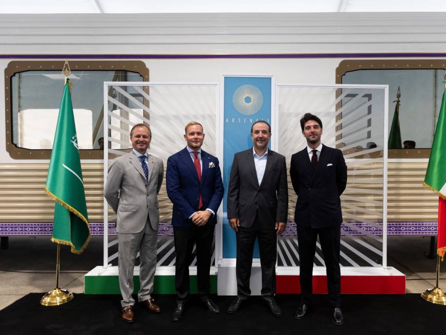 Dream of the Desert, il treno lusso di Arsenale in Arabia Saudita pronto nel 2026