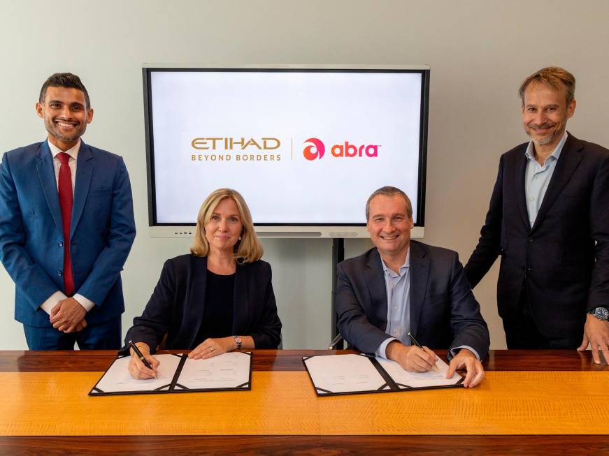 Abra Group ed Etihad Airways siglano una partnership per rafforzare la connettività tra America Latina e Medio Oriente