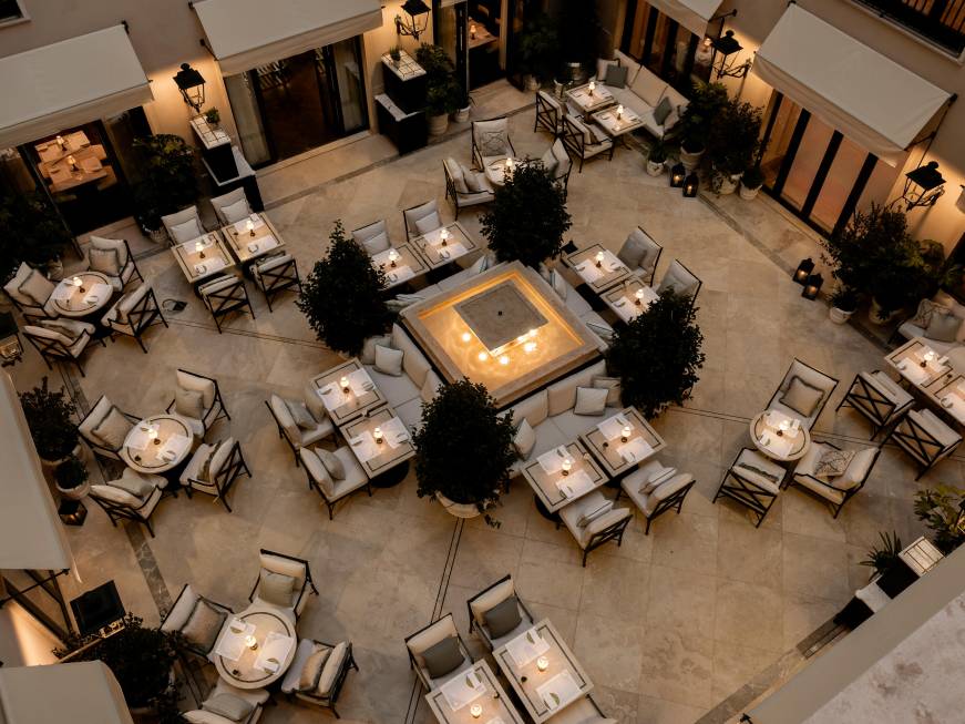 Il ristorante La Piazzetta